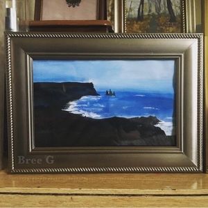 NEW ORIGINAL “OCEAN CLIFFS” ART PRINT